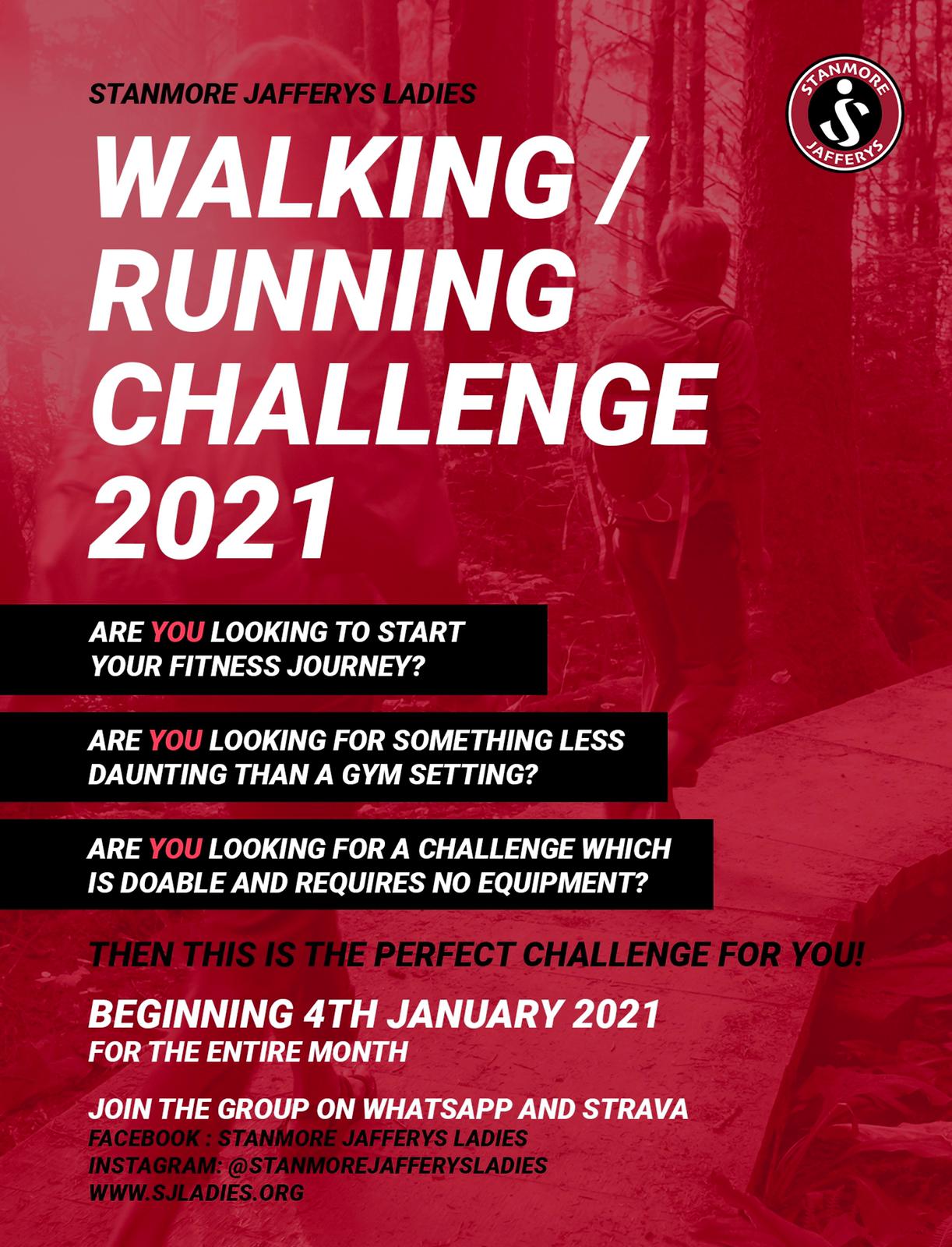 Walking (or Running) Challenge January 2021