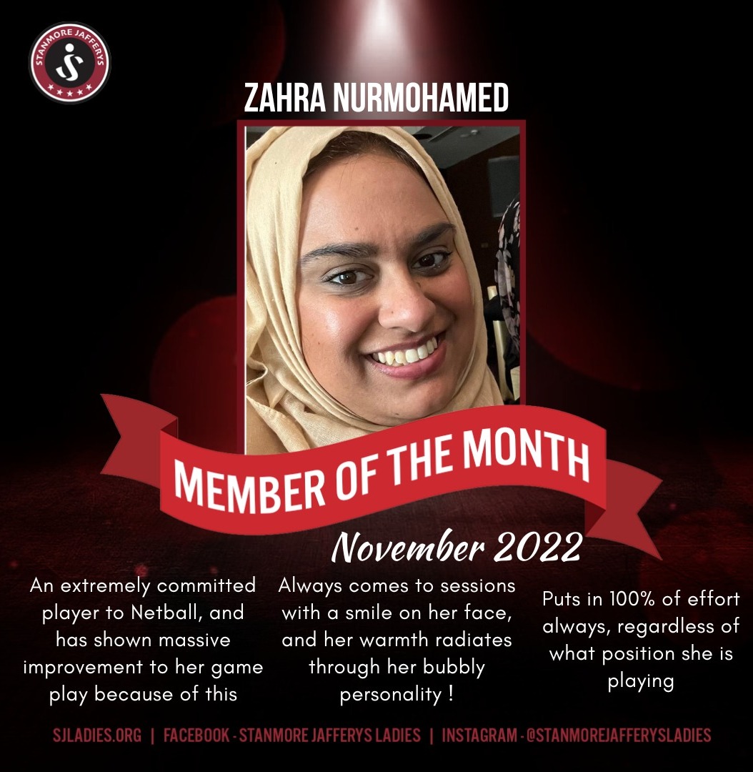 Member of the Month – November 2022