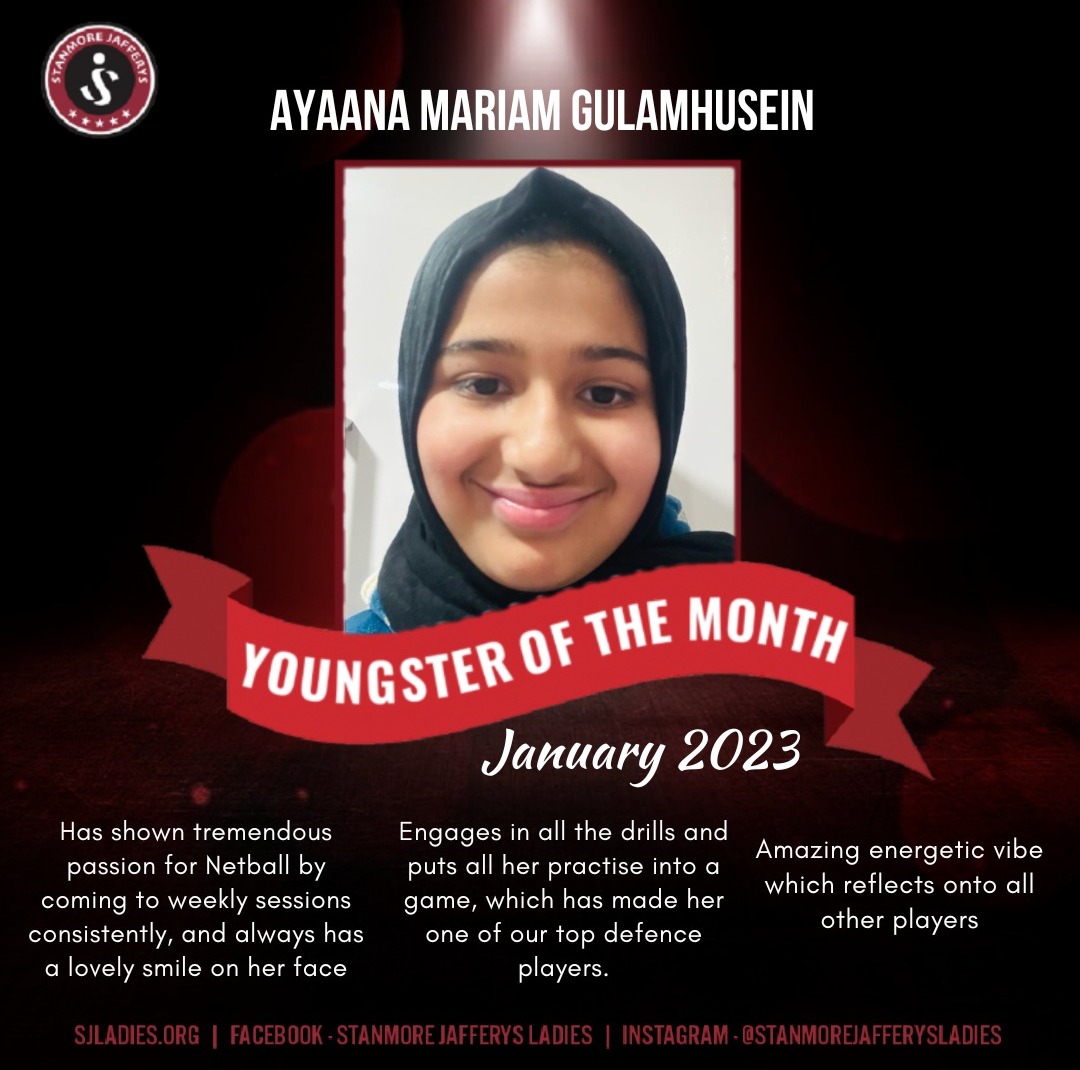 Youngster of the Month – January 2023